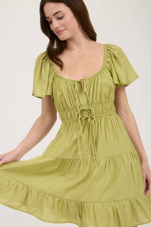 Market Flutter Mini Dress