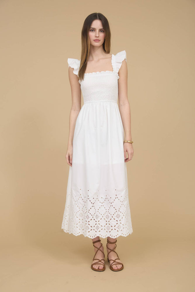 Once Upon A Dream Eyelet Dress