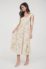 Oh So Darling Corset Midi Dress