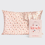 Satin Pillowcase - Cherry