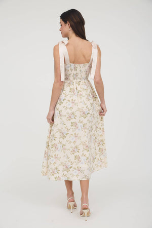 Oh So Darling Corset Midi Dress