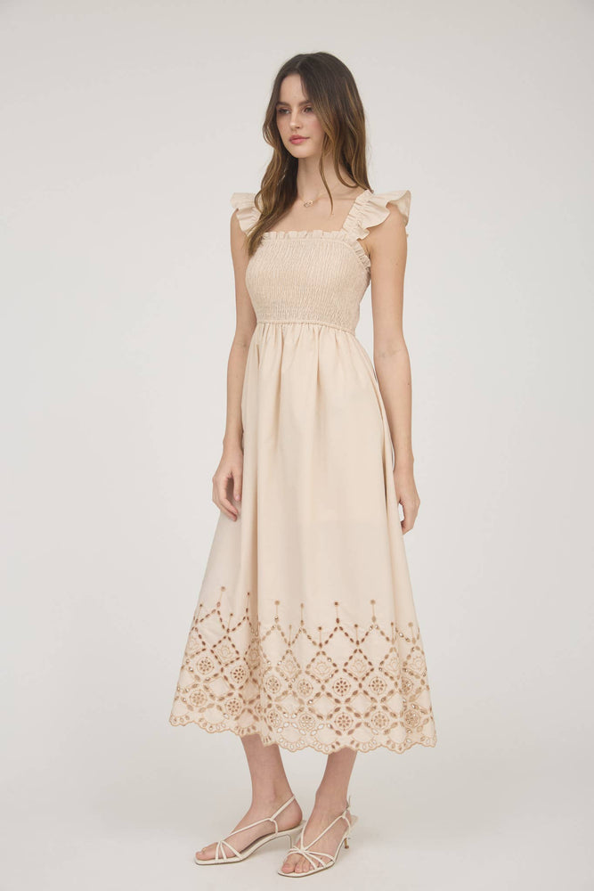 Once Upon A Dream Eyelet Dress