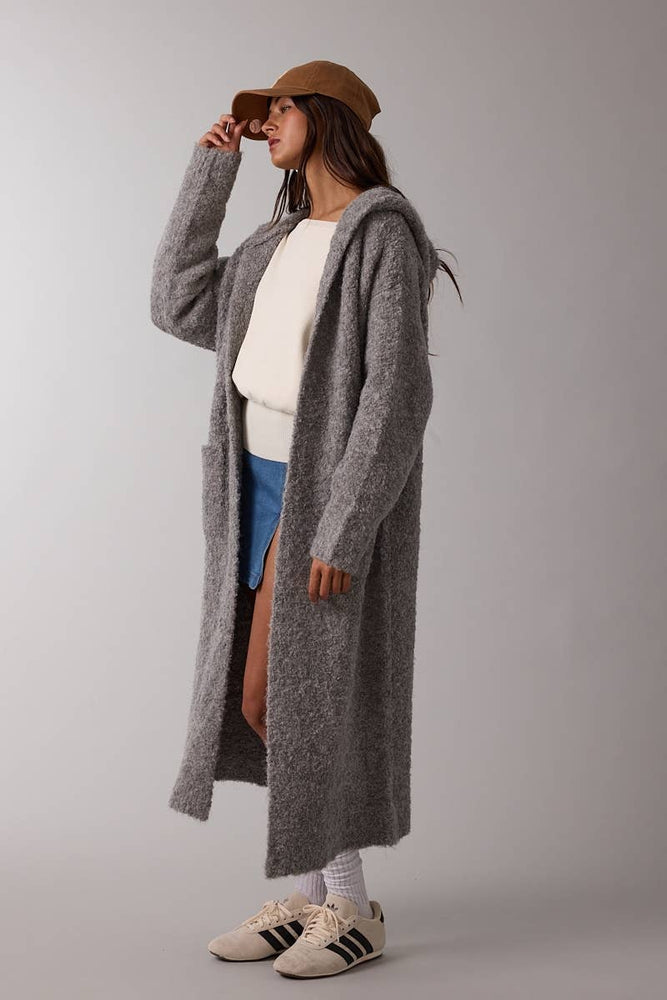 Winter Walks Long Cozy Cardigan