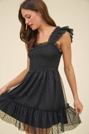 Sense of Spring Chiffon Dot MiniDress