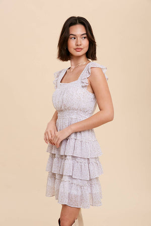 Life Is Better With Flowers Mini Dress