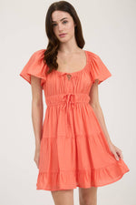 Market Flutter Mini Dress