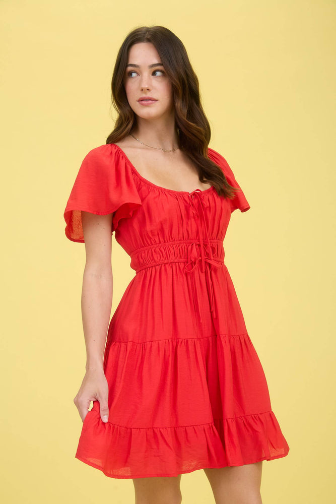Market Flutter Mini Dress