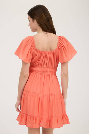Market Flutter Mini Dress