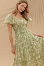 Gather Love Midi Dress
