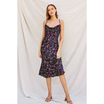 Vines and Florals Midi Dress