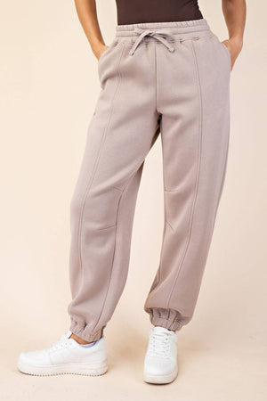 Maddison Terry Fleece Jogger Sweatpants