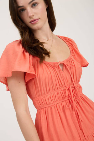 Market Flutter Mini Dress