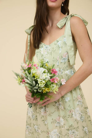 Oh So Darling Corset Midi Dress