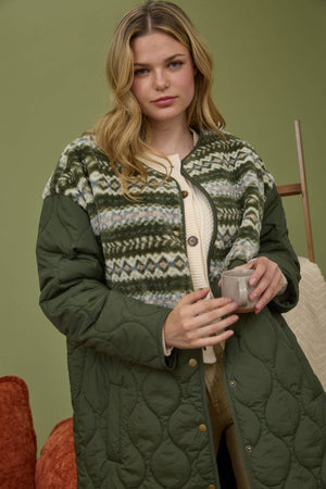 Alpine Hikes Quilted Coat