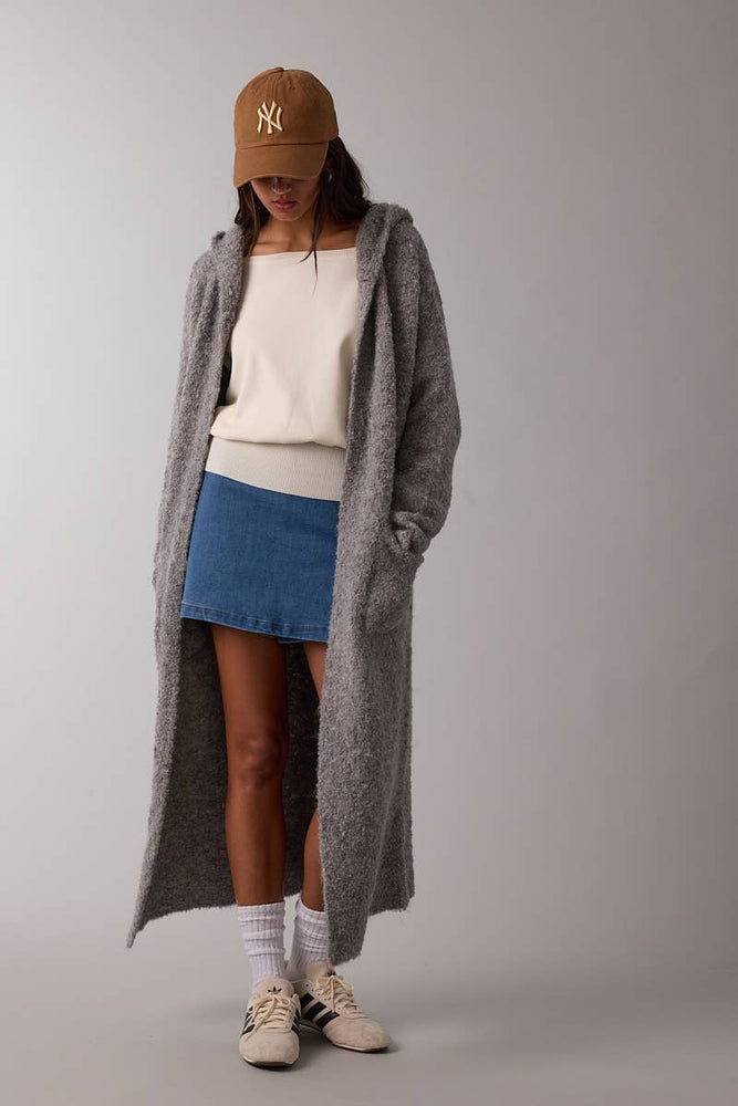 Winter Walks Long Cozy Cardigan