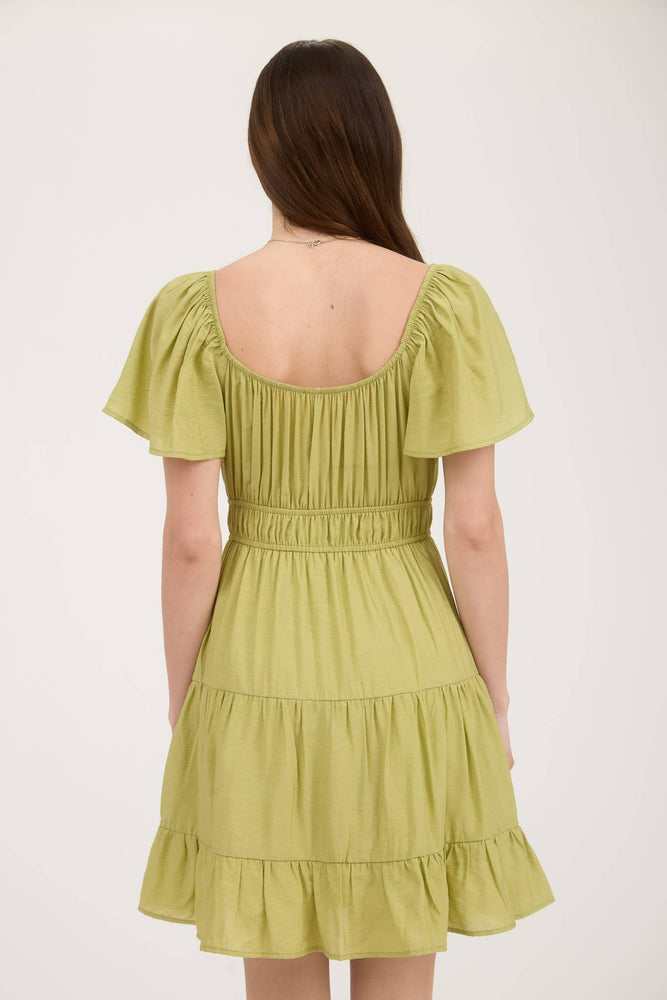 Market Flutter Mini Dress