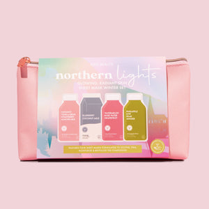 Northern Lights Glowing, Radiant Skin Sheet Mask Winter Set