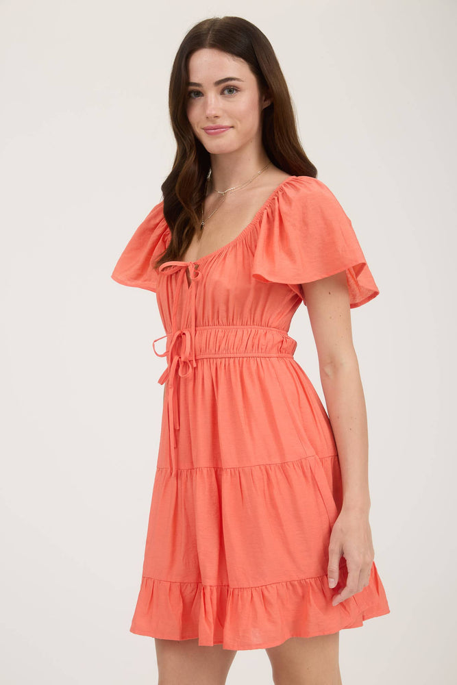 Market Flutter Mini Dress