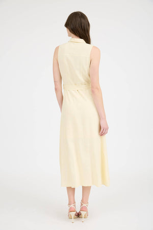 Butter Yellow Sunshine Midi Dress