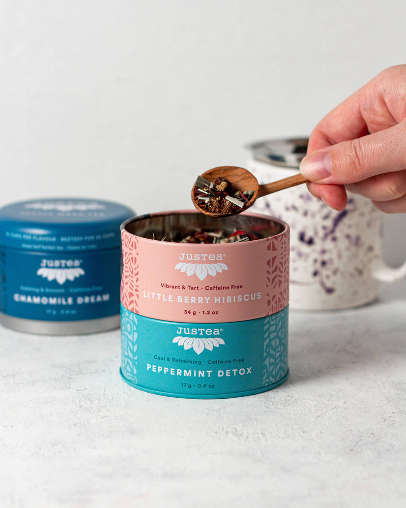 Herbal Tea Trio - Organic, Fair-Trade Tea Gift