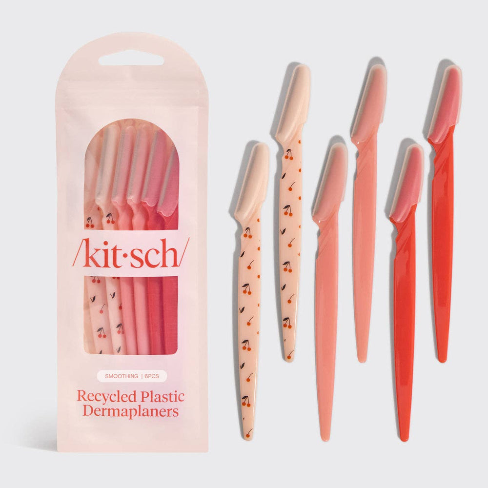 Recycled Plastic Dermaplaner 6pc - Cherry Blossom