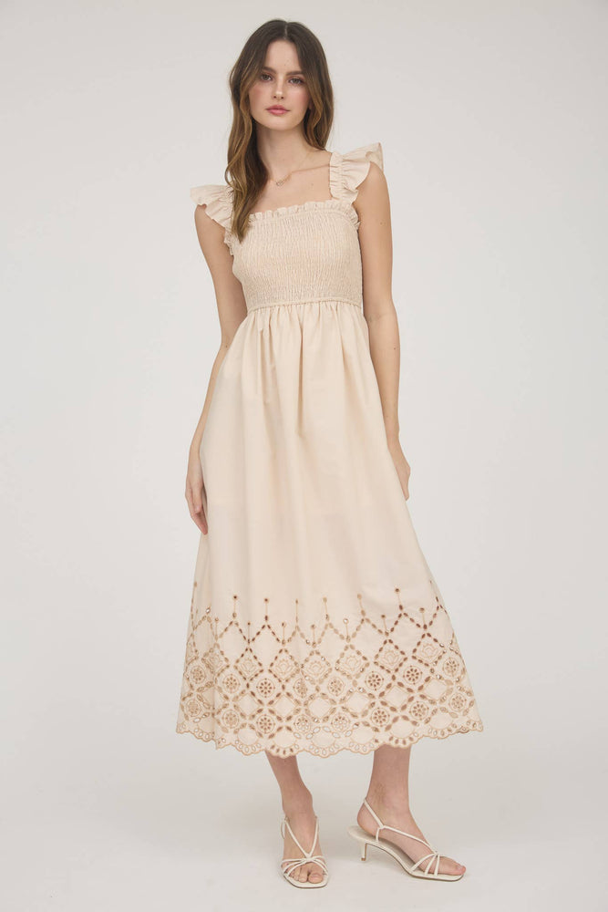 Once Upon A Dream Eyelet Dress