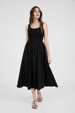 Midnight Blossom Tank Dress