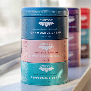 Herbal Tea Trio - Organic, Fair-Trade Tea Gift