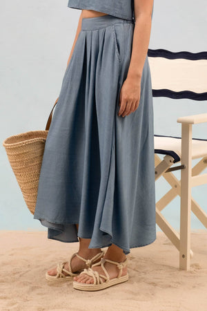 Sea Side Midi Skirt