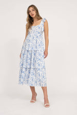 Garden In The Hamptons Midi Dress