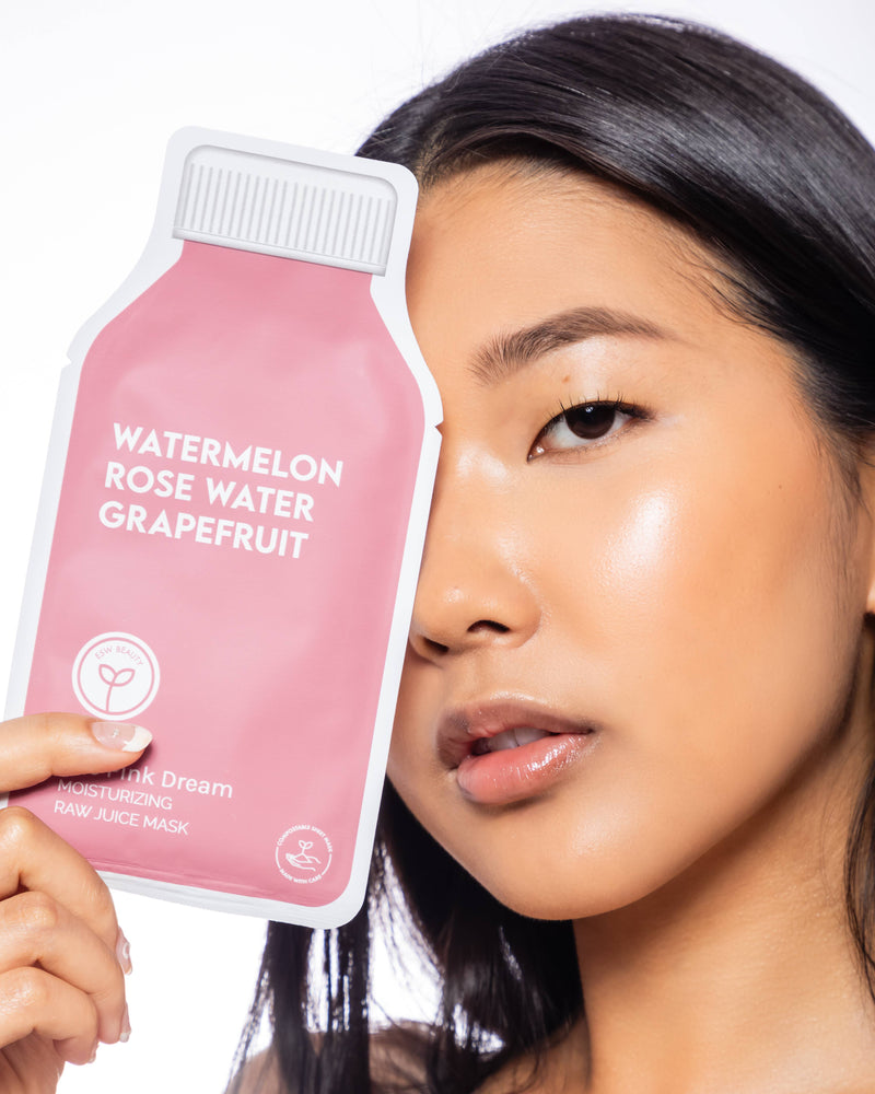 The Pink Dream Moisturizing Raw Juice Sheet Mask