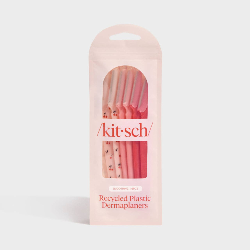 Recycled Plastic Dermaplaner 6pc - Cherry Blossom