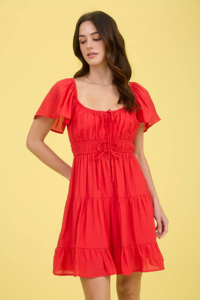 Market Flutter Mini Dress