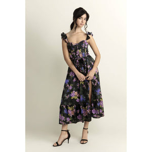 Evening Florals Corset Dress