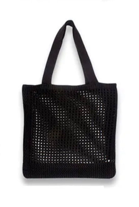 Easy Being Green Mesh Knit Bags