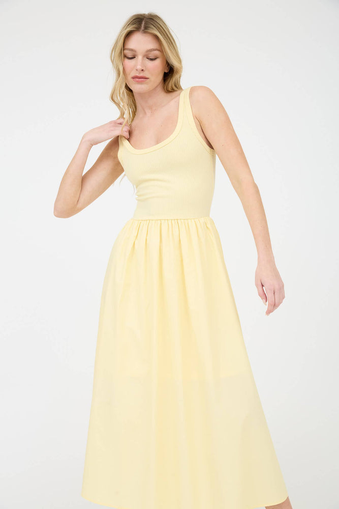 Midnight Blossom Tank Dress