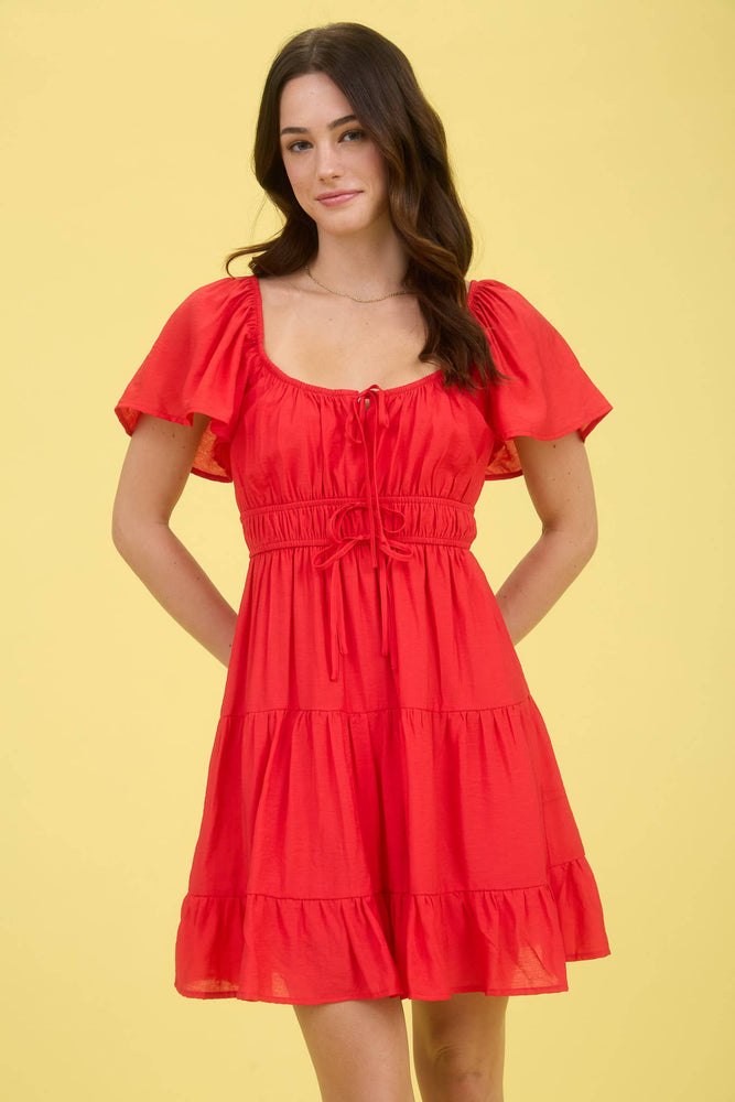 Market Flutter Mini Dress