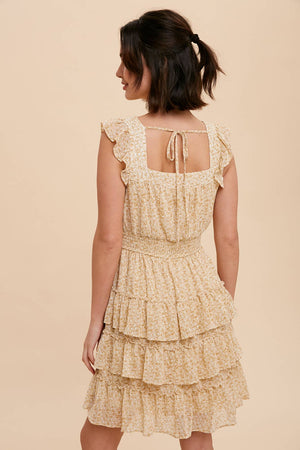 Life Is Better With Flowers Mini Dress