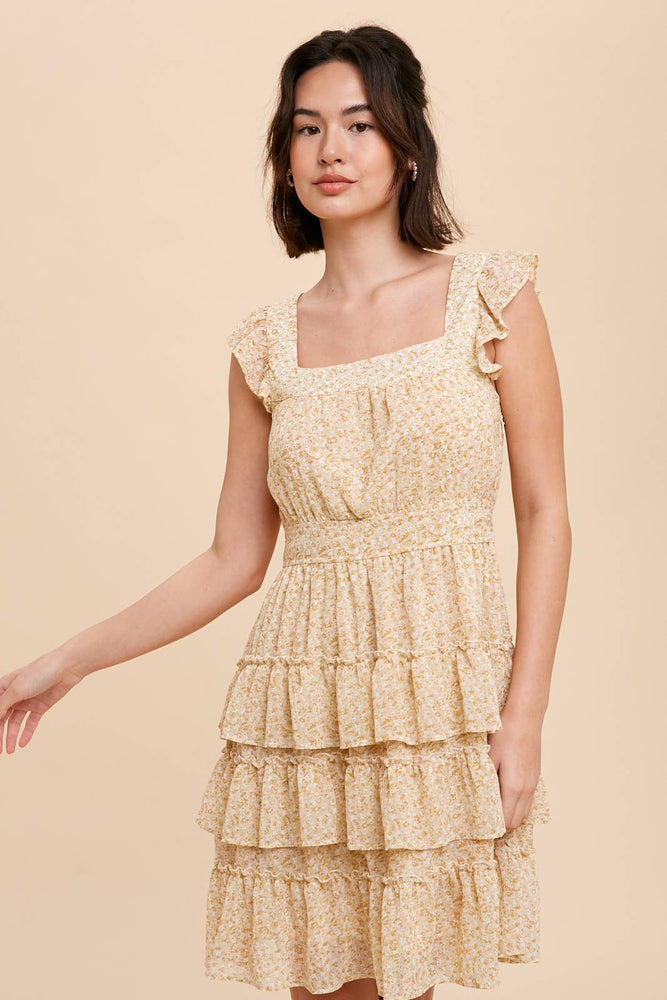 Life Is Better With Flowers Mini Dress