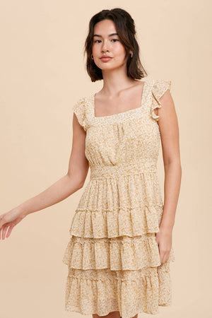 Life Is Better With Flowers Mini Dress