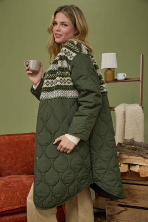 Alpine Hikes Quilted Coat
