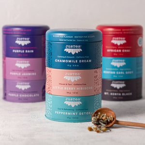 Herbal Tea Trio - Organic, Fair-Trade Tea Gift