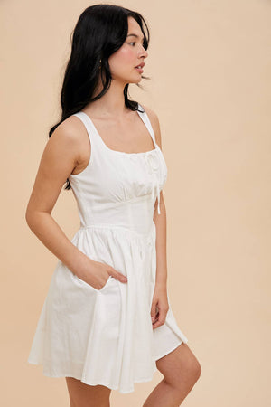 Sunshine Linen Blend Dress