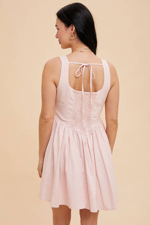 Sunshine Linen Blend Dress