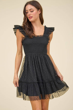 Sense of Spring Chiffon Dot MiniDress