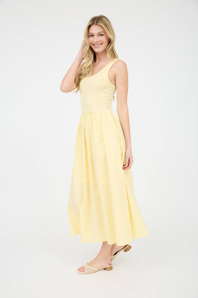 Midnight Blossom Tank Dress