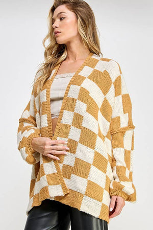 Check Me Out Cozy Oversized Cardigan