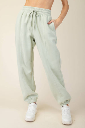 Maddison Terry Fleece Jogger Sweatpants