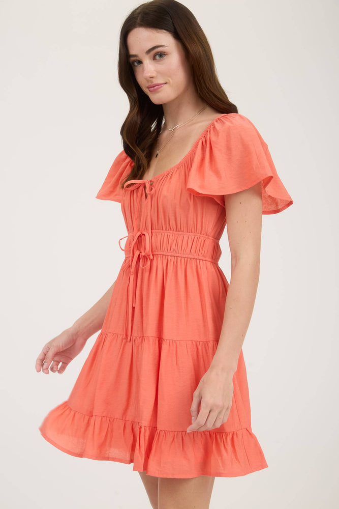 Market Flutter Mini Dress