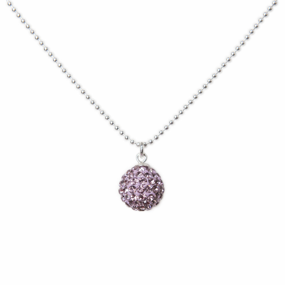 Radiance Necklace Dusty Purple